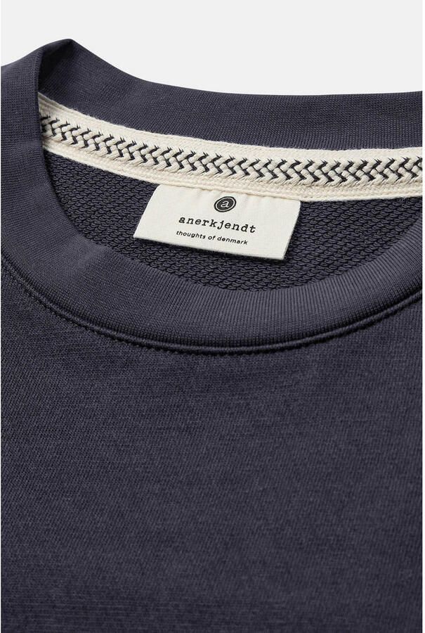 ANERKJENDT Heren Truien & Vesten Akruben Sweat Noos Gots Donkerblauw
