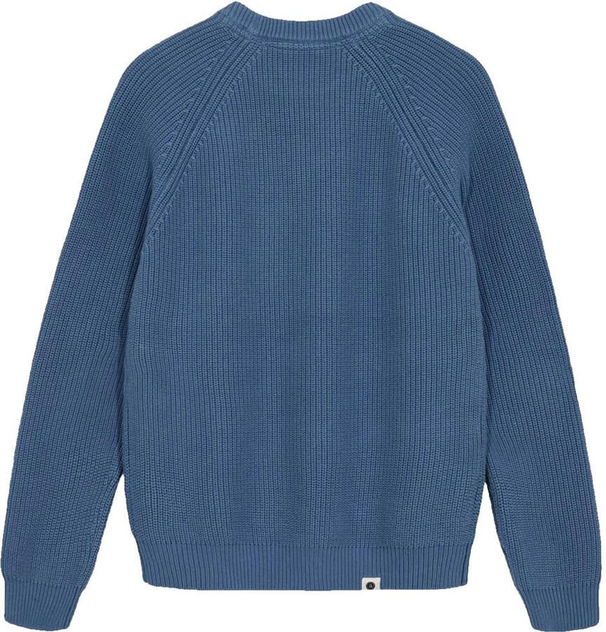 Anerkjendt trui grof gebreid blauw - Foto 2