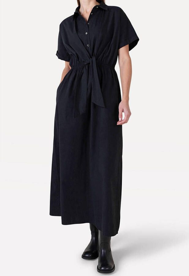 ANOTHER LABEL Dames Jurken Aljacqui Dress S s Zwart - Foto 5