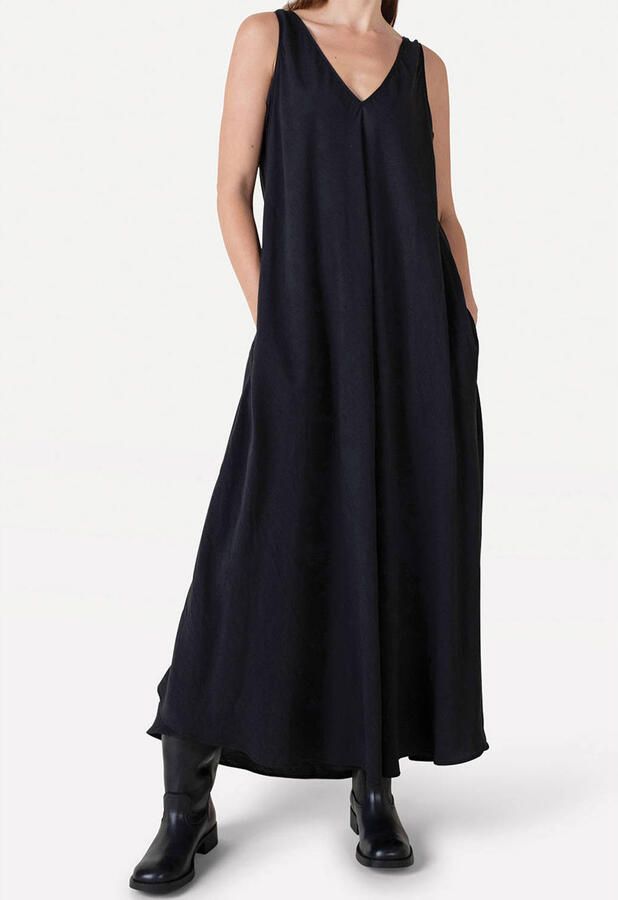Another-Label maxi jurk zwart