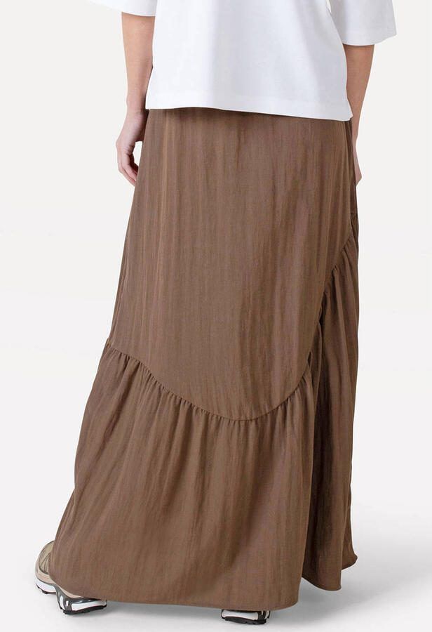 Another-Label maxi rok bruin - Foto 2