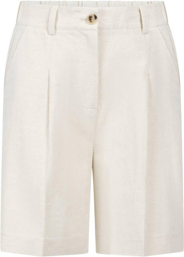 Another-Label regular waist bermuda short beige - Foto 2