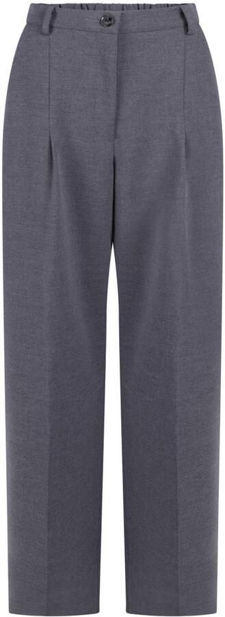 Another-Label straight leg broek grijs