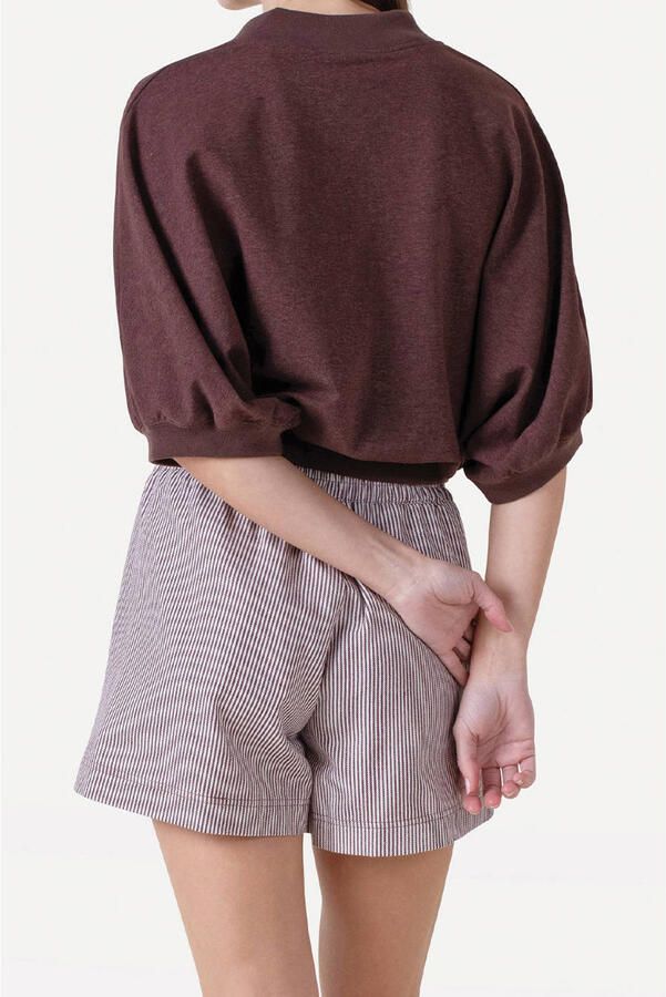 Another-Label sweater bruin - Foto 3