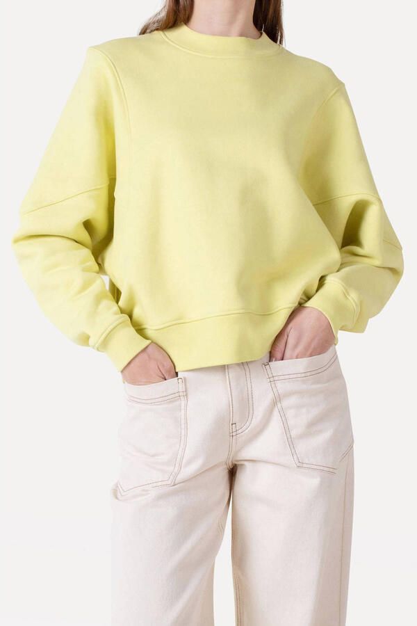 Another-Label sweater limegroen