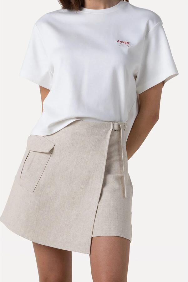 ANOTHER LABEL Dames Tops & T-shirts Gina Flower Shirt Wit - Foto 5