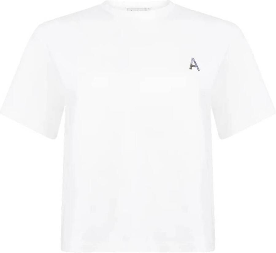 Another-Label T-shirt met print wit - Foto 2