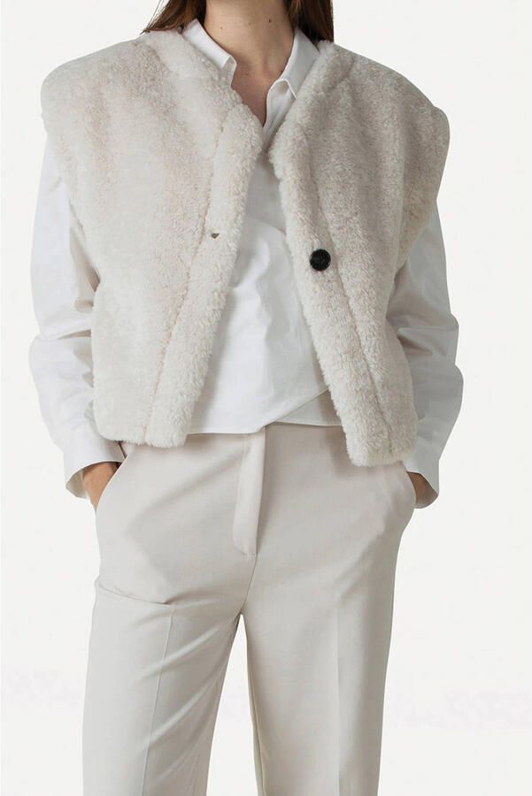 ANOTHER LABEL Dames Blazers Michelle Jacket S l Creme - Foto 6