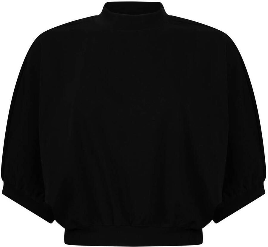 ANOTHER LABEL Dames Blouses Alamice T-shirt S s Zwart - Foto 5