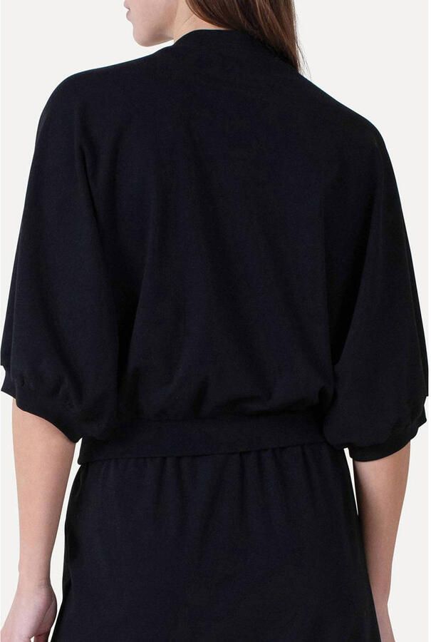 ANOTHER LABEL Dames Blouses Alamice T-shirt S s Zwart - Foto 7