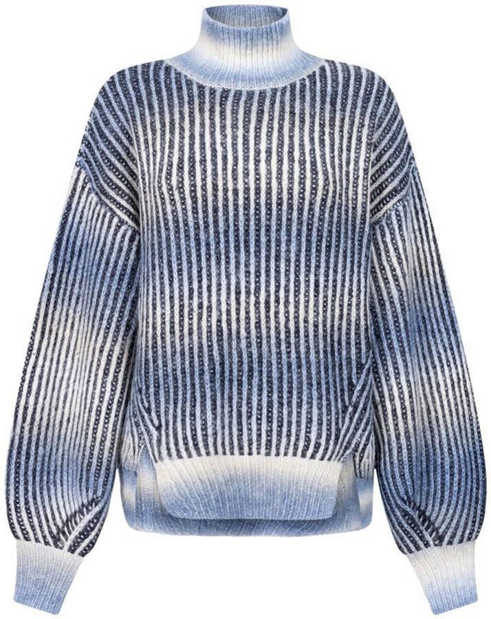 ANOTHER LABEL Dames Truien & Vesten Daly Knitted Pull L s Multi - Foto 5