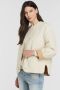 ANOTHER LABEL Dames Jassen Another Jacket Creme - Thumbnail 2