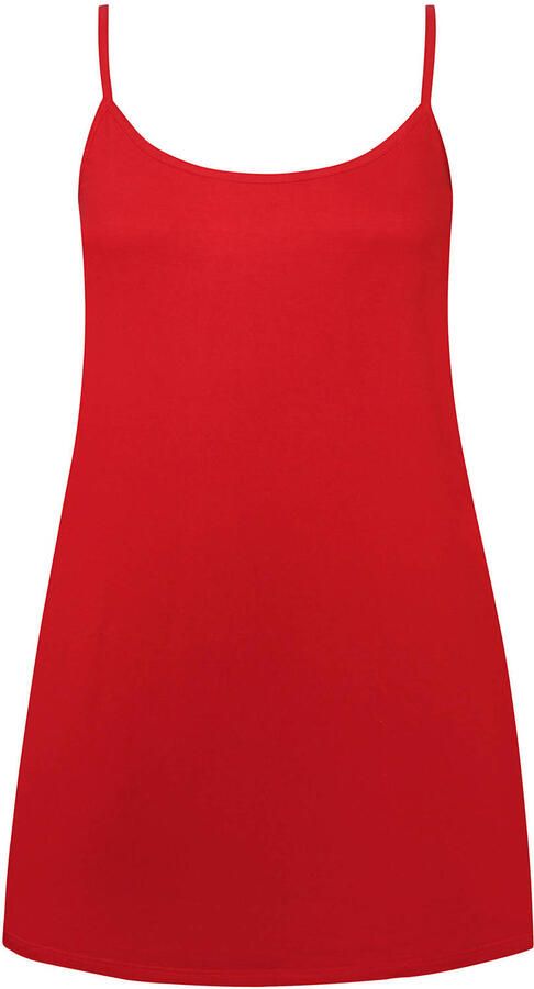 Anyday onderjurk Plus Size rood