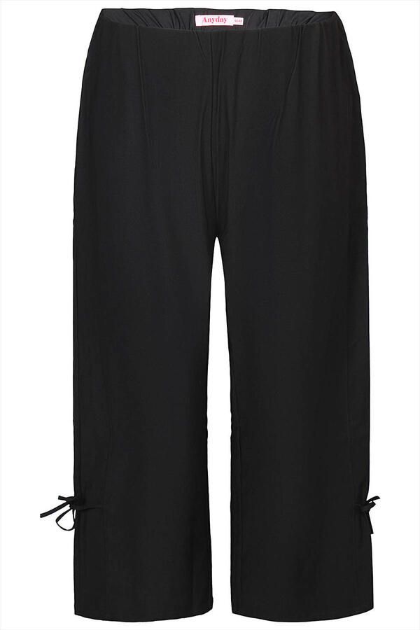 Anyday regular fit broek Plus Size zwart - Foto 3
