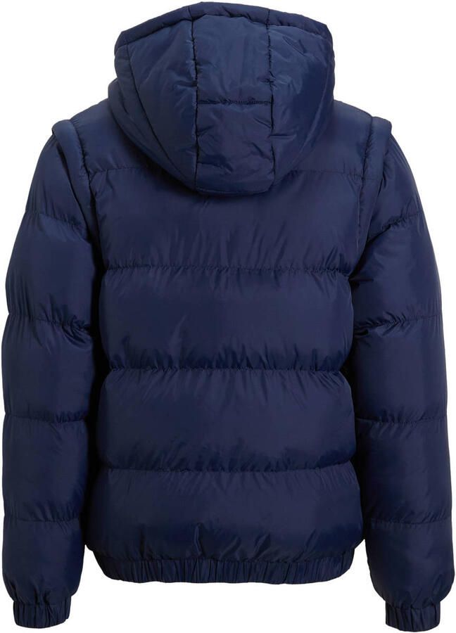Anytime 2 in 1 winterjas donkerblauw