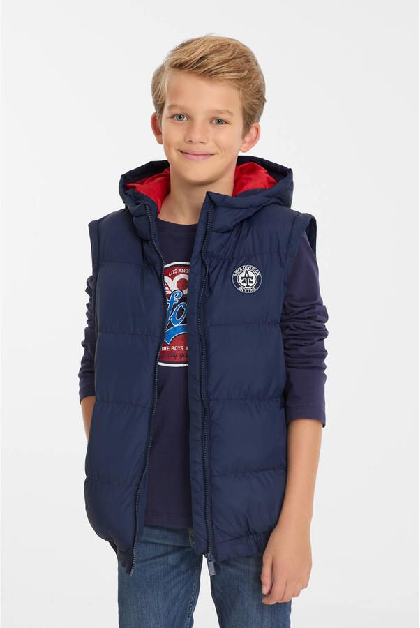 Anytime 2 in 1 winterjas donkerblauw - Foto 2