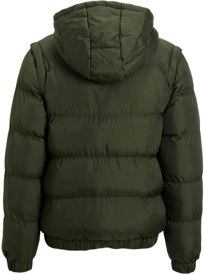 Anytime 2 in 1 winterjas khaki