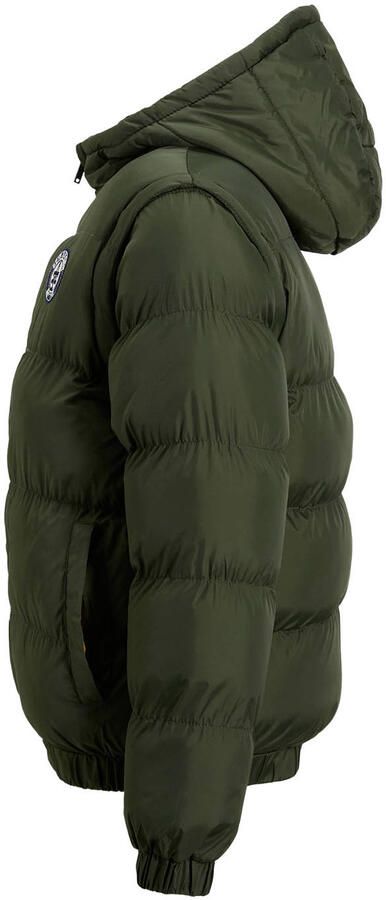 Anytime 2 in 1 winterjas khaki - Foto 4