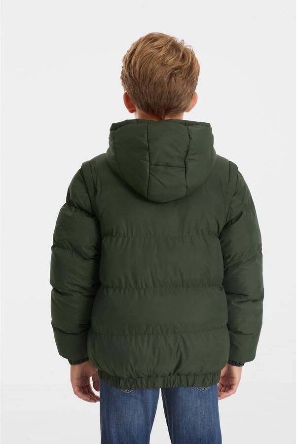 Anytime 2 in 1 winterjas khaki - Foto 3