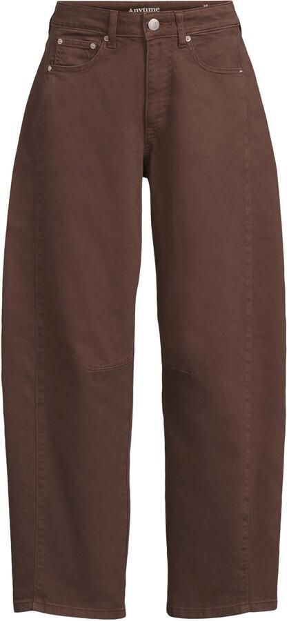 Anytime barrel jeans bruin - Foto 3