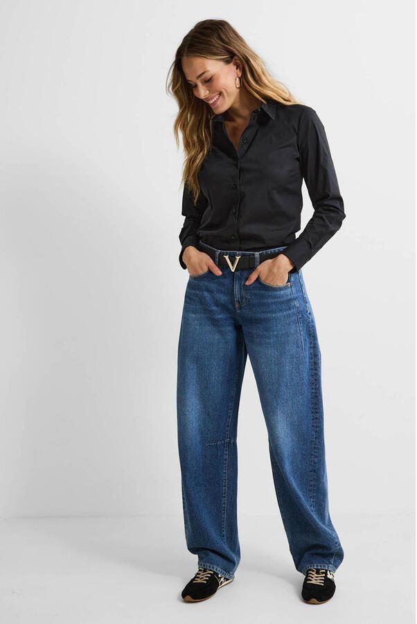Anytime blouse zwart