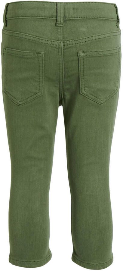 Anytime capri jeans khaki Groen Meisjes Denim 110 - Foto 3