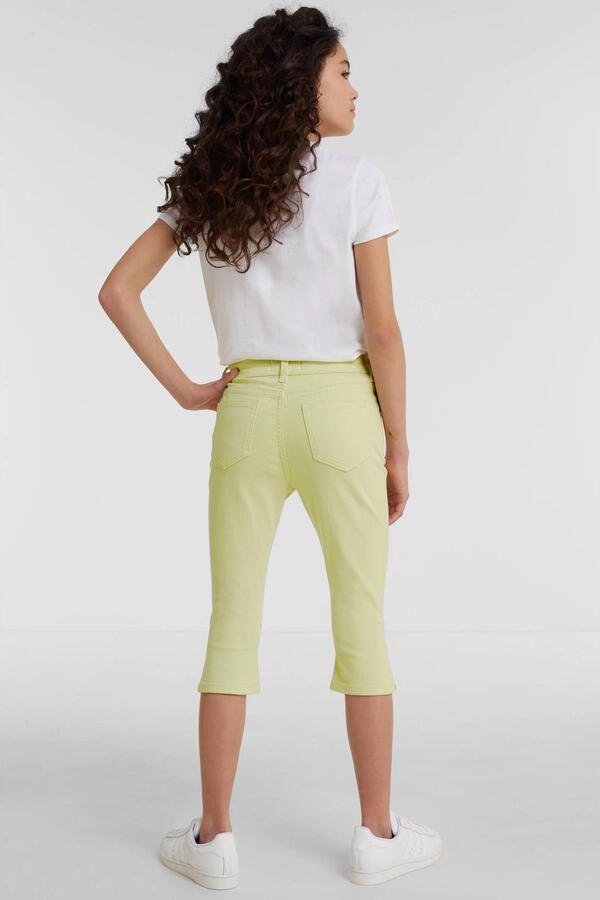 Anytime capri jeans lime Geel Meisjes Denim 104 | Jeans van - Foto 2