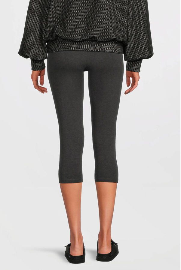 Anytime capri legging donkergrijs melange - Foto 2
