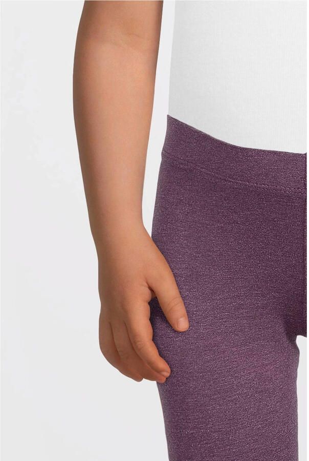 Anytime capri legging paars melange - Foto 2