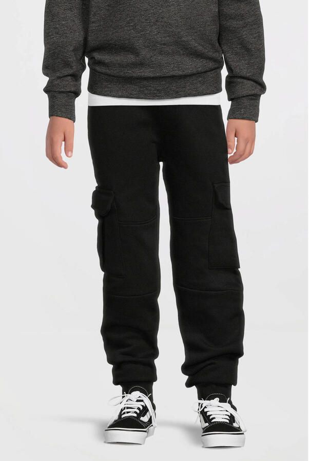 Anytime cargo joggingbroek black