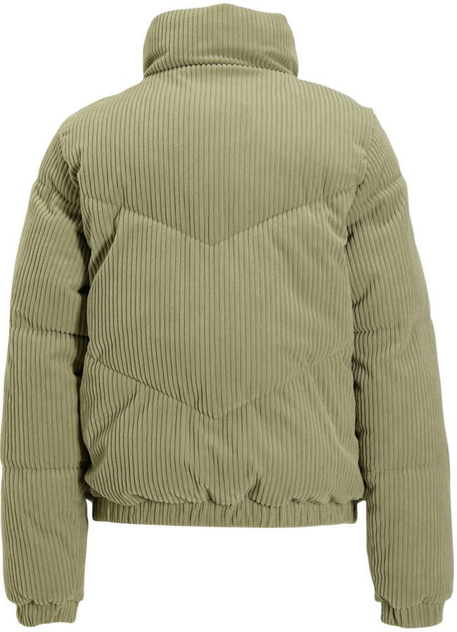 Anytime corduroy gewatteerde jas lichtkhaki - Foto 2