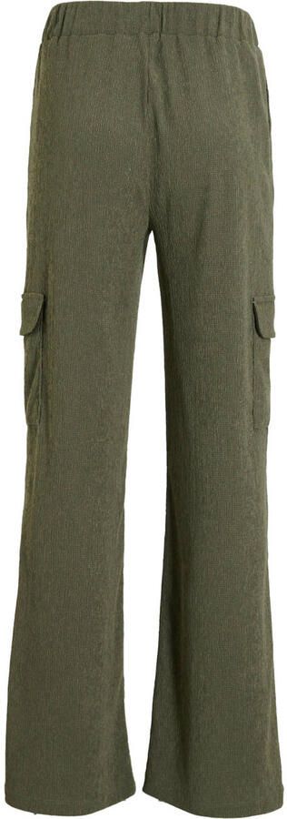 Anytime crinkle cargo broek khaki Groen Meisjes Polyester Effen 110 116