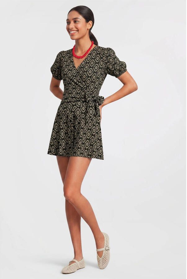 Anytime crinkle short met all-overprint - Foto 2