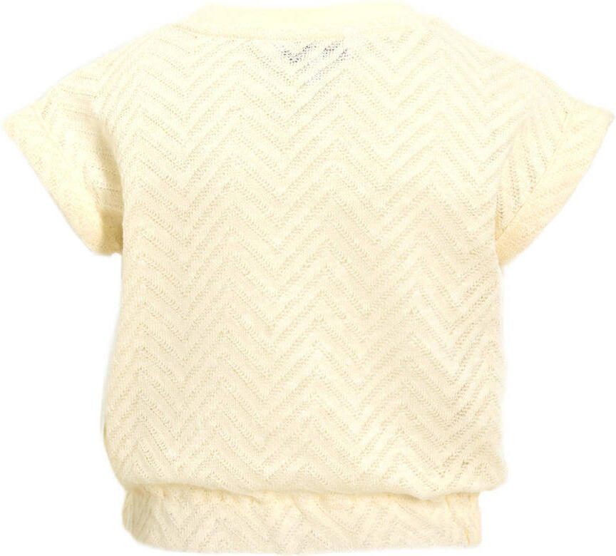 Anytime crinkle top met panterprint roze - Foto 2