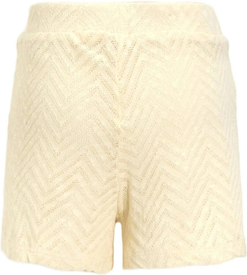 Anytime crochet korte broek off-white - Foto 1