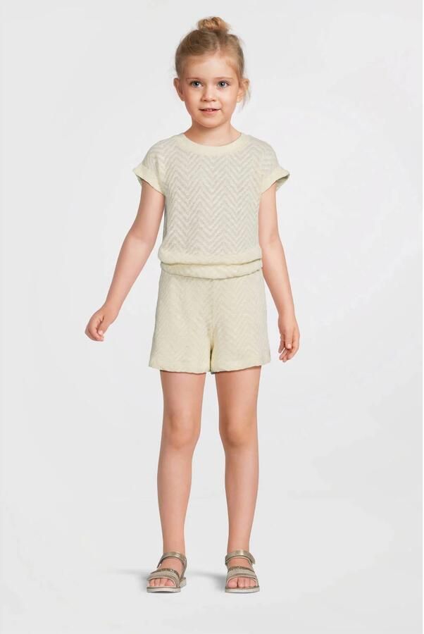 Anytime crochet korte broek off-white - Foto 3