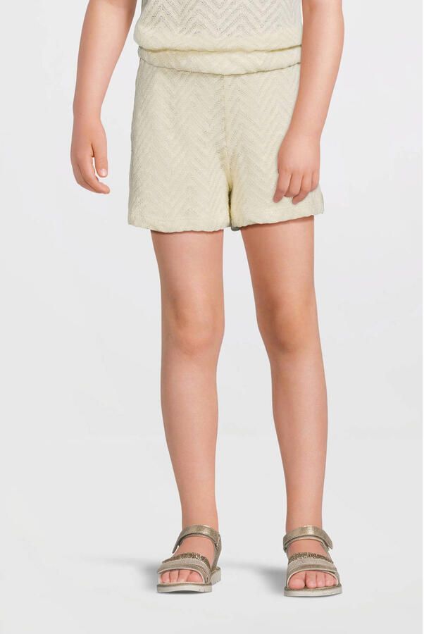 Anytime crochet korte broek off-white - Foto 4