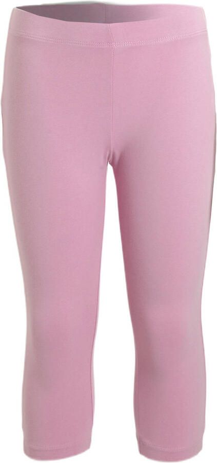 Anytime cropped legging roze Broek Meisjes Katoen Effen 134 140