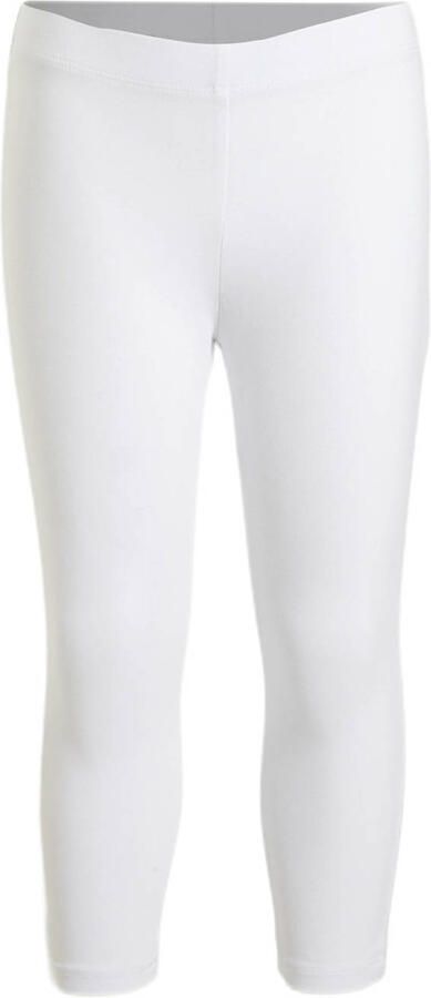 Anytime cropped legging wit Broek Meisjes Katoen Effen 158 164