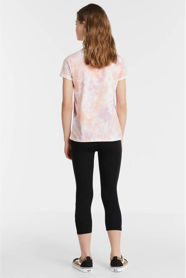 Anytime cropped legging zwart Meisjes Katoen Melée 134 140 - Foto 3