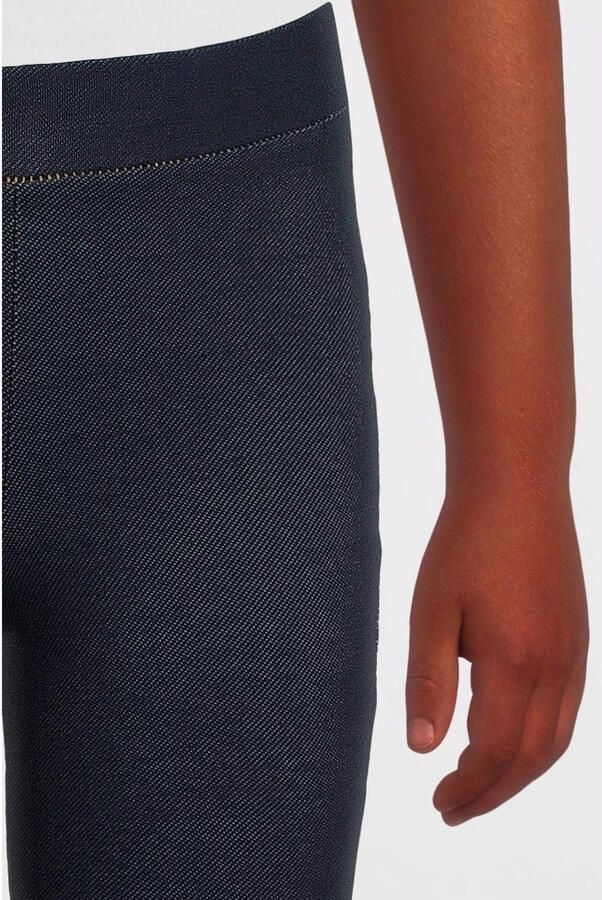 Anytime denim look legging donkerblauw - Foto 3