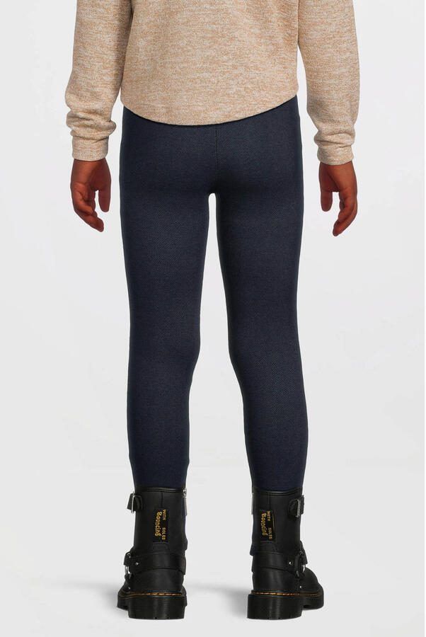 Anytime denim look legging donkerblauw - Foto 4
