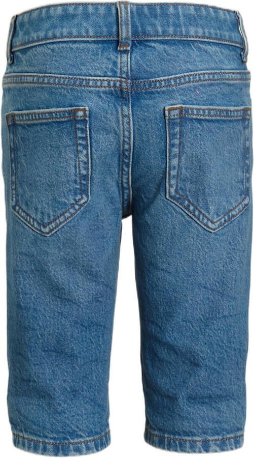 Anytime denim short blauw - Foto 4