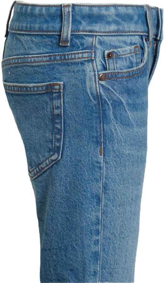 Anytime denim short blauw - Foto 3