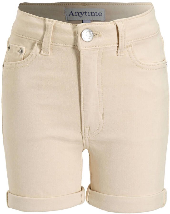 Anytime denim short ecru