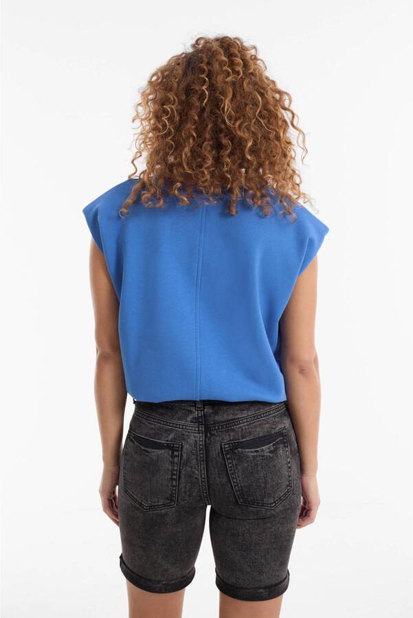 Anytime denim short grijs - Foto 3