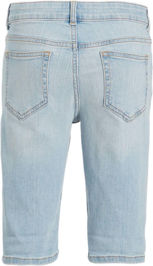 Anytime denim short lichtblauw Jongens Katoen Effen 134 - Foto 3