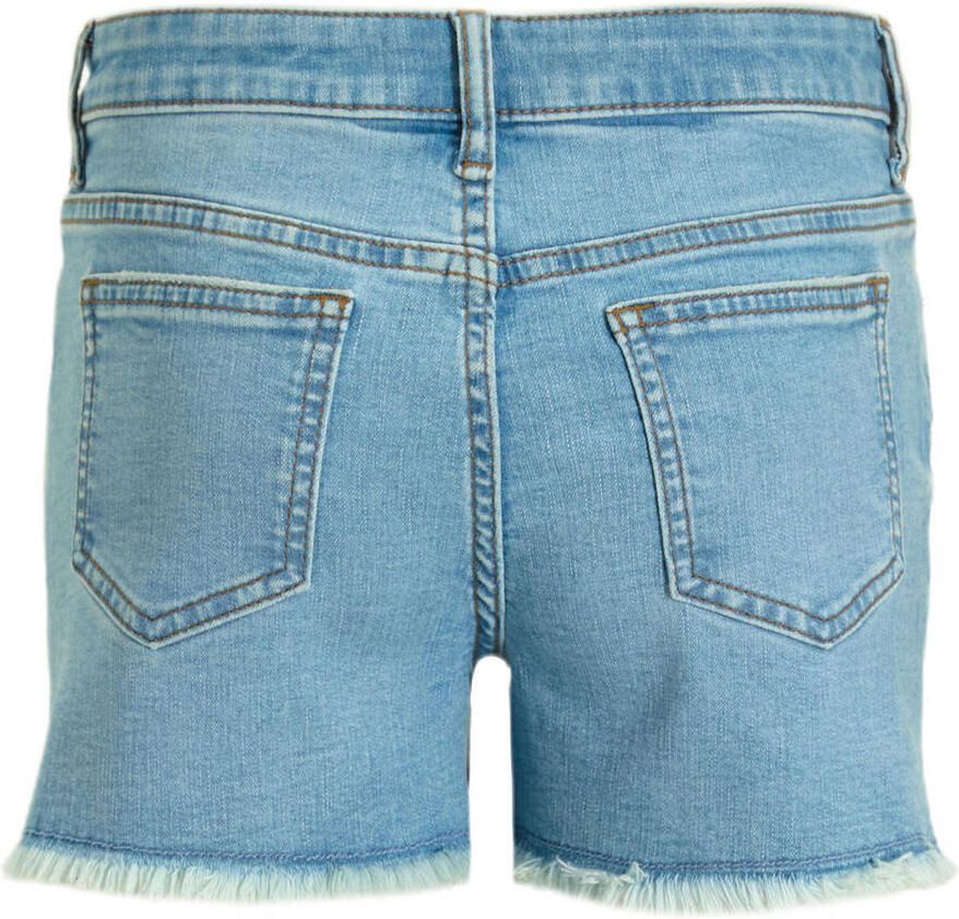 Anytime denim short lichtblauw - Foto 2