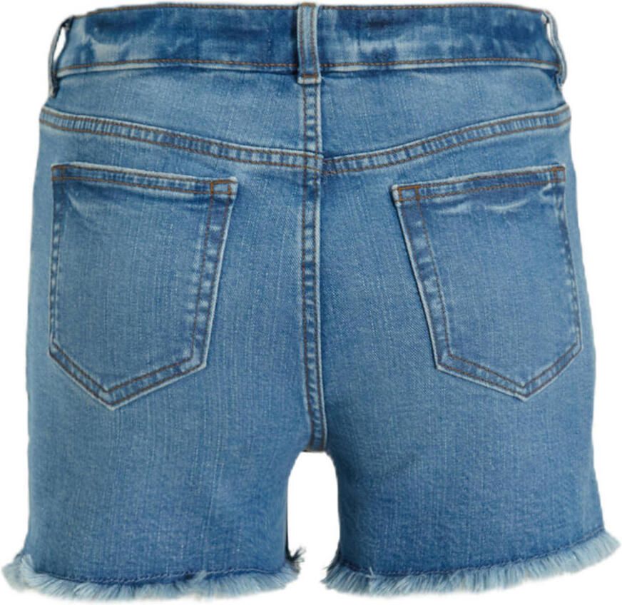 Anytime denim short lichtblauw - Foto 2