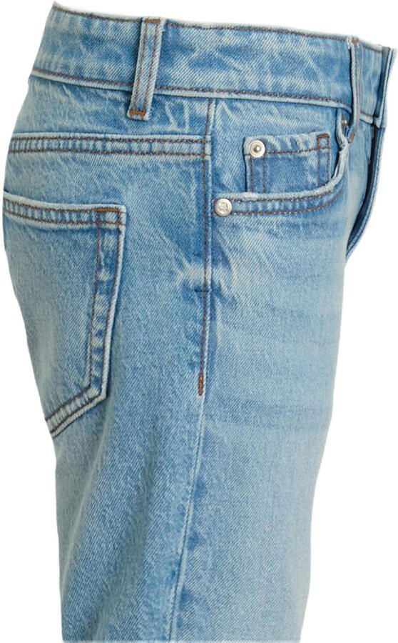 Anytime denim short lichtblauw - Foto 3